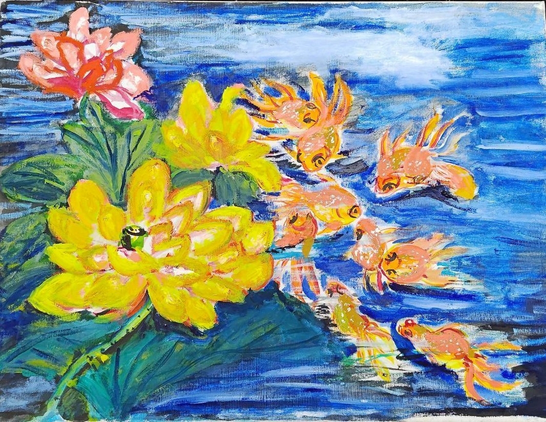 金玉滿堂(油畫)