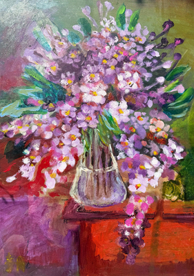 Link to 紫羅蘭(油畫)