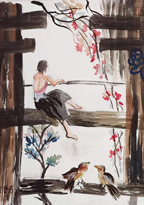 Link to 相思(水墨畫)