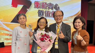 全國唯一科大得主！輔英科大樂齡教育結實纍纍 陳李月娥榮獲教育部第七屆樂齡教育奉獻獎圖片